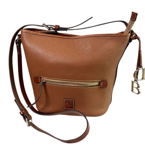 Dooney & Bourke Tan Crossbody Bag - Picture 1 of 14